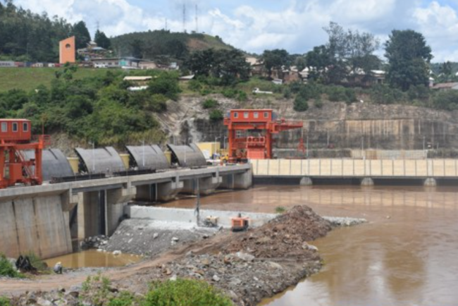 Construction of 80MW Regional Rusumo Hydropower Project Heading to Completion, was at 93% by May 2022